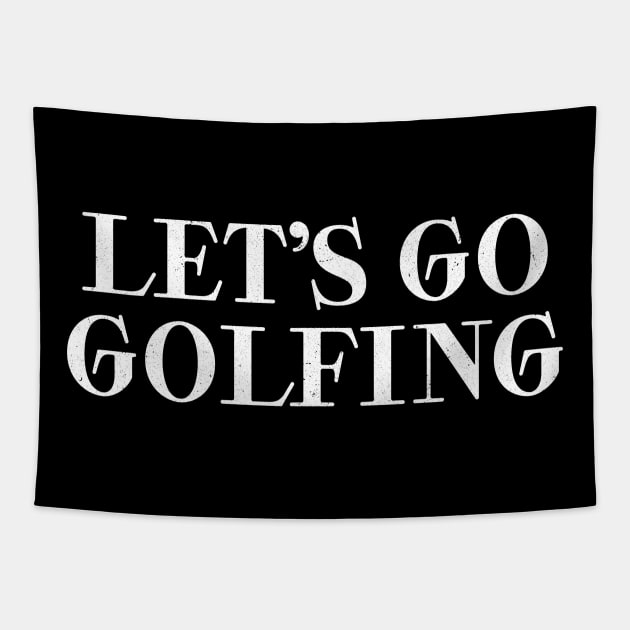 Let’s Go Golfing Tapestry by kaden.nysti