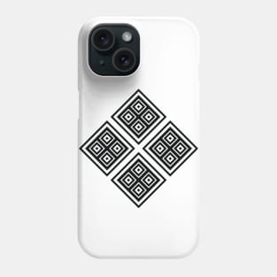 Ethiopian Cross Pattern Phone Case