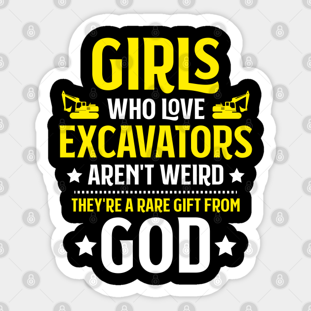 Heavy Equipment Operator Excavator Driver Digger - Heavy Equipment Operator - Sticker