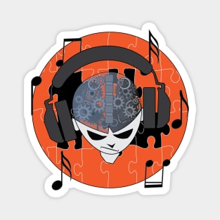 Music Robot Magnet