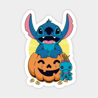 Ohana Halloween Magnet