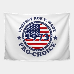 Vintage Womens 1973 Pro Choice Roe v. Wade Protest Abortion Law Tapestry