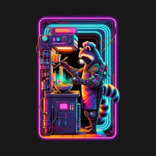 Cyber Chef Raccoon T-Shirt