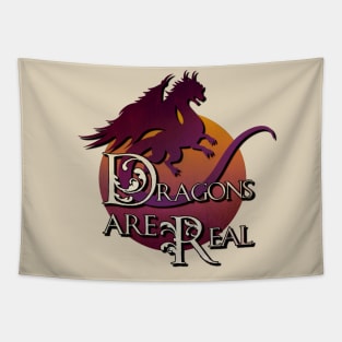 Dragons Are Real Tapestry