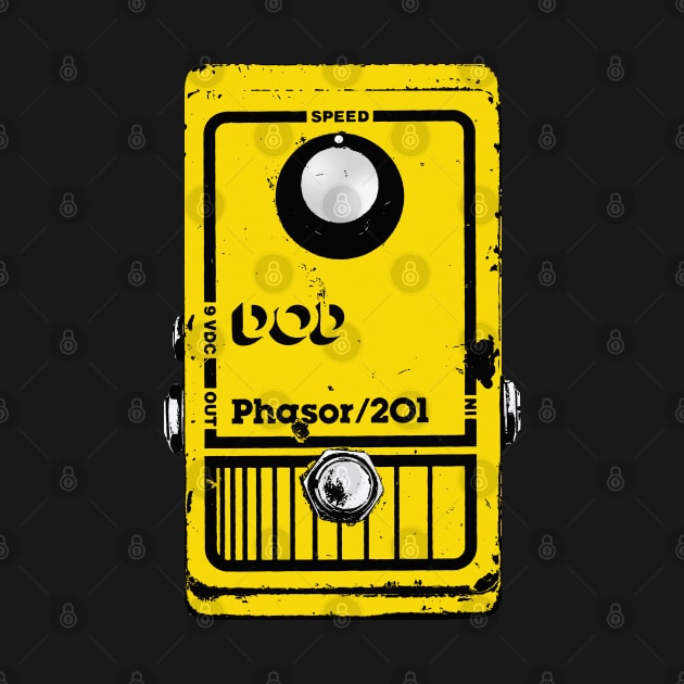 DOD Phasor Pedal Guitar FX Fan Art Design by DankFutura