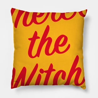 Where's The Witch? Pillow