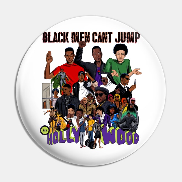 BMCJ Logo Pin by Black Men Can't Jump In Hollywood