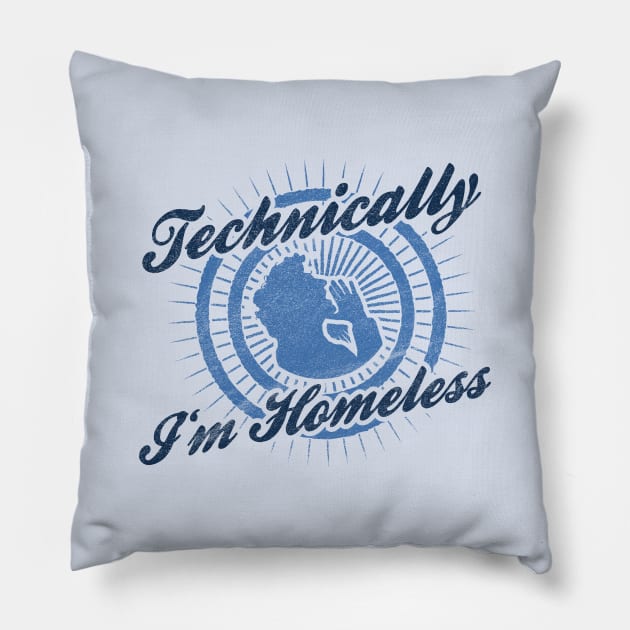 Jean Ralphio is Homeless (Technically) Pillow by karutees