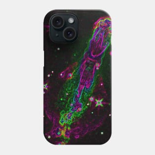 Black Panther Art - Glowing Edges 223 Phone Case