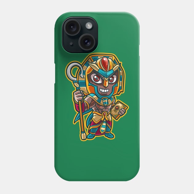 Osiris, the God of death Phone Case by BjorkaHacker