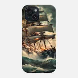 fire and storm Phone Case