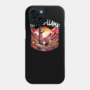 Funny Peruvian No Plob - Llama Andean Pride Flora Phone Case