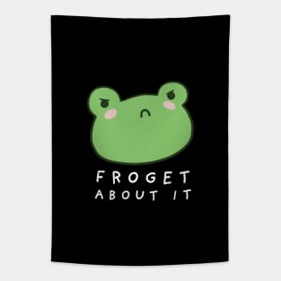 Funny Pun Quote, Italian Joke - Forget About It Tapestry