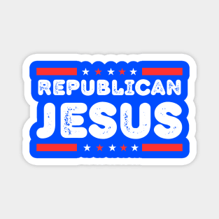 Republican-Jesus Magnet