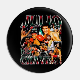 Julio Cesar Chavez Vintage Bootleg Pin