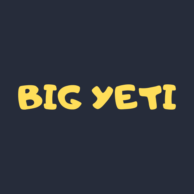 Big yeti by T-SHIRT-2020