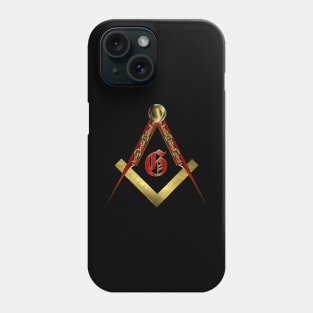 Masonic Square and Compass Phone Case