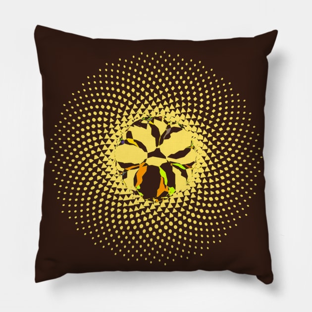 3D Phyllotaxis Flower Pillow by quasicrystals