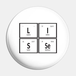 Lisse Table of Elements Pin