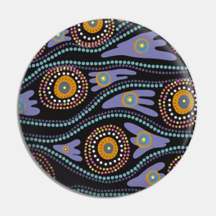 harmonious aboriginal pattern Pin