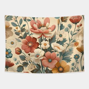 Spring Flowers Tapestry