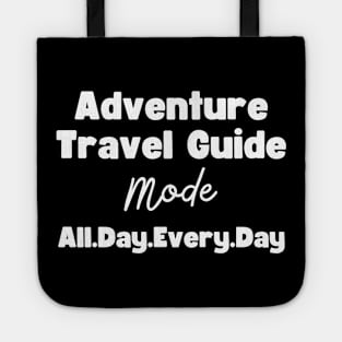 Adventure Travel Guide Tote