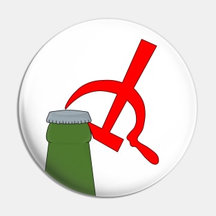 A Communist Beer Pin