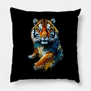 Tiger Wildlife Pillow