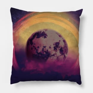 Planet from another dimension Pillow