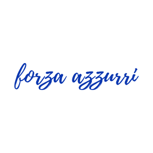 Forza Azzurri Design T-Shirt