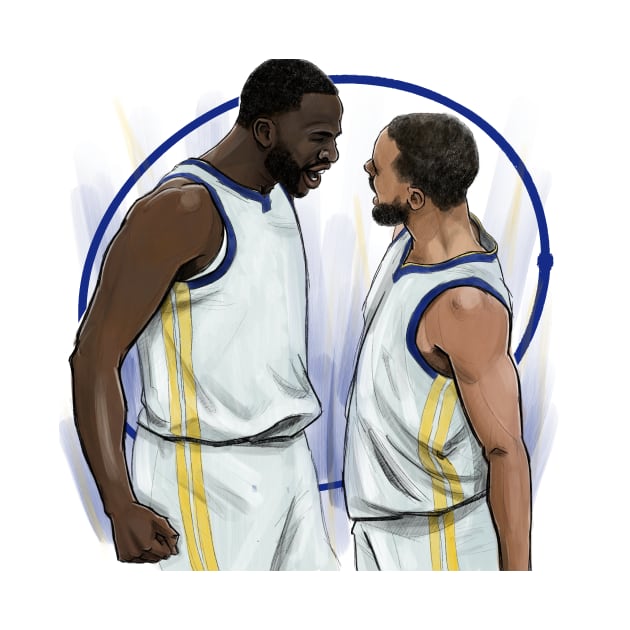 Golden State Warriors by tea rent illustrations