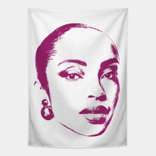 Sade - Retro 80s Style Fan Design Tapestry