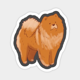 Chow chow dog Magnet