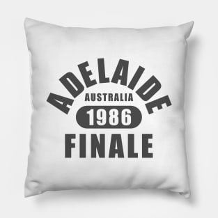 1986 Australian Grand Prix Finale F1 Retro Design Pillow