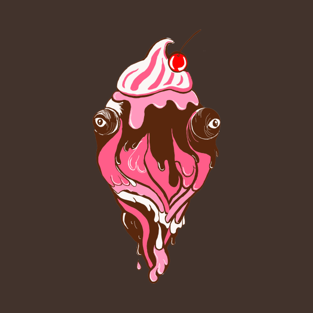 Disover Cherry on top - Tentacles - T-Shirt