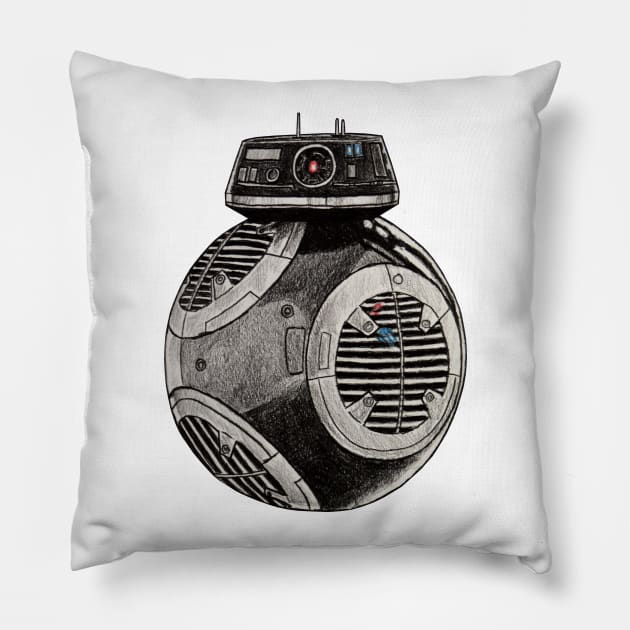 BB9E droid Pillow by tabslabred