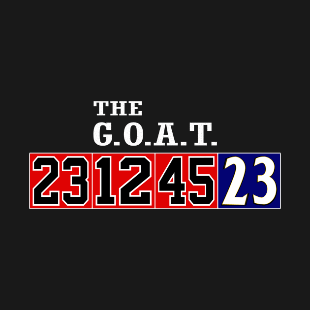 The Goat / 23 12 45 Michael Jordan by Retro Sports