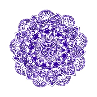 Mandala (purple) T-Shirt