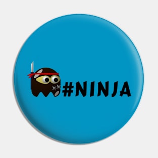 Pac-Man Ghost Ninja Pin