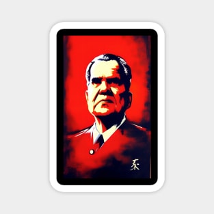 Mao Nixon Magnet