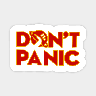 don't panic The Hitchhiker's Guide to the Galaxy Magnet