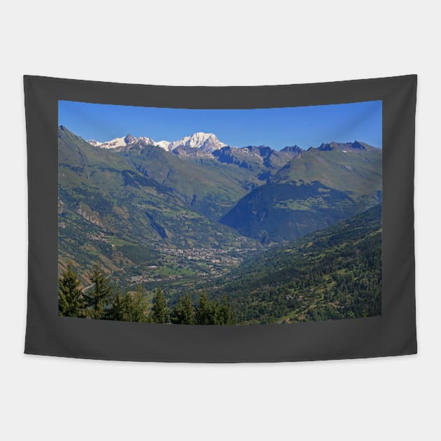 Mont Blanc Tapestry by RedHillDigital