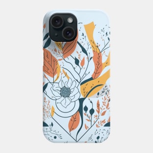 Floral Bohemian Style Geometric Shapes Phone Case