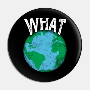 What On Earth Funny Visual Pun Pin