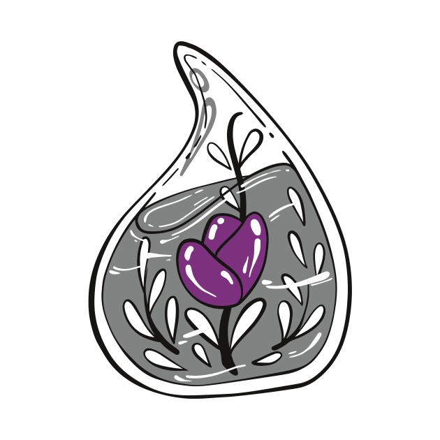 Asexual Potion Terrarium Hidden colors by Eren