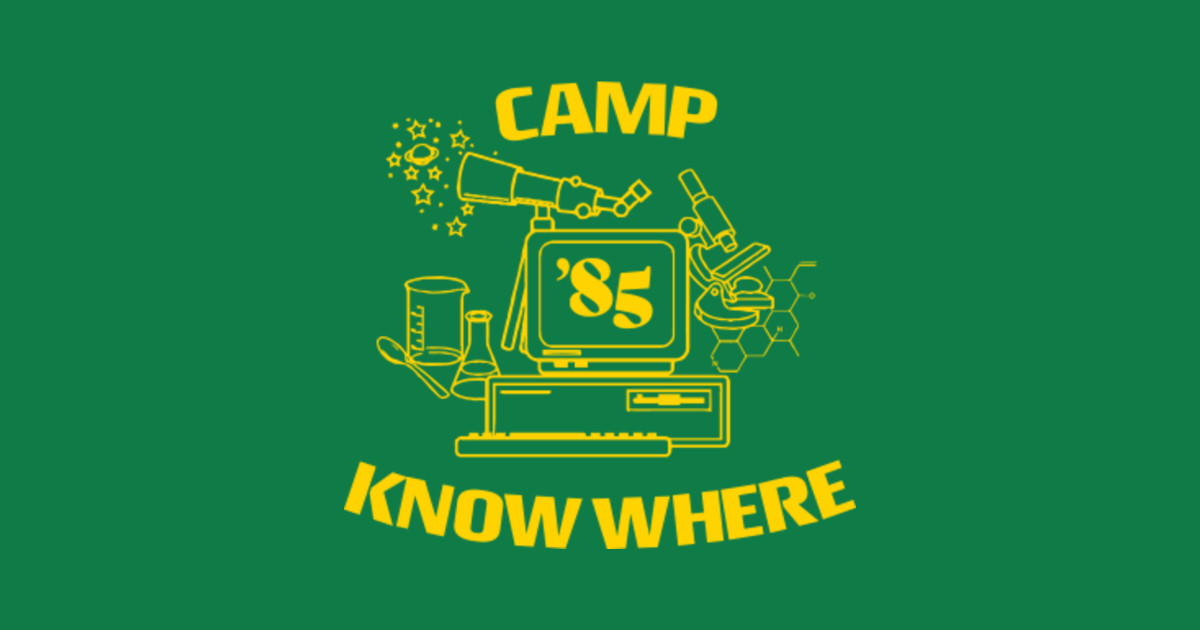 Camp Know Where 85 T-Shirt Stranger Things Series Season 3 Summer Camp