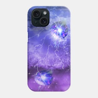 fantasy world forest fireball Phone Case