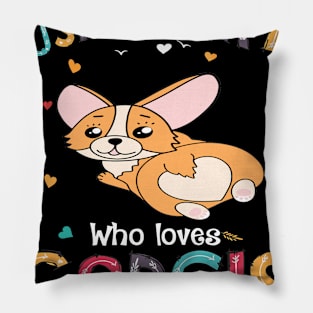 Just A Girl Who Loves Corgi (81) Pillow