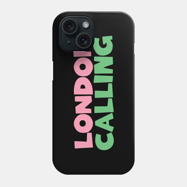 LONDON CALLING Phone Case by BG305