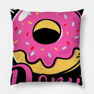 Run Like There's A Donut At The Finish Line Pillow